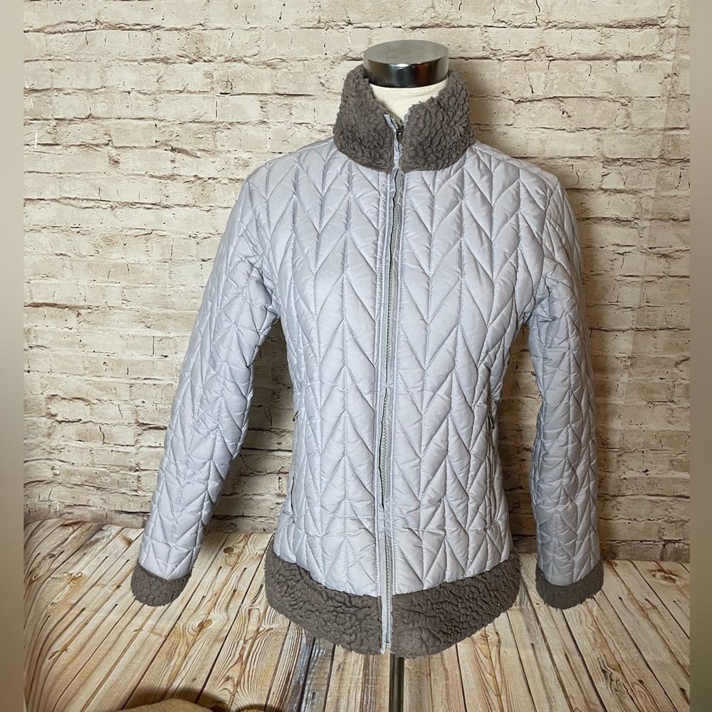 Patagonia Vintage lavender Chevron full zip jacket